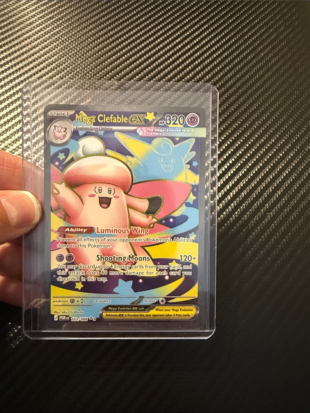 Mega Clefable ex 103/088
